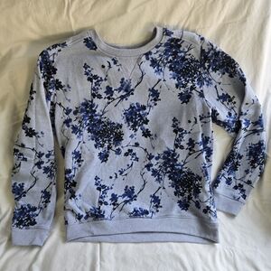 Karen Scott Sport Heather Gray Sweatshirt